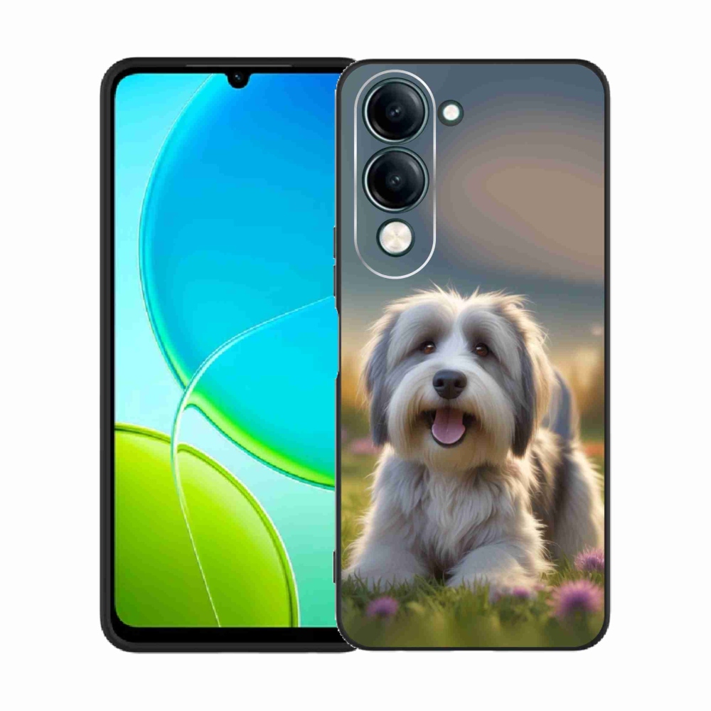 Gelový kryt mmCase na Vivo Y29S 5G - roztomilý havanský psík