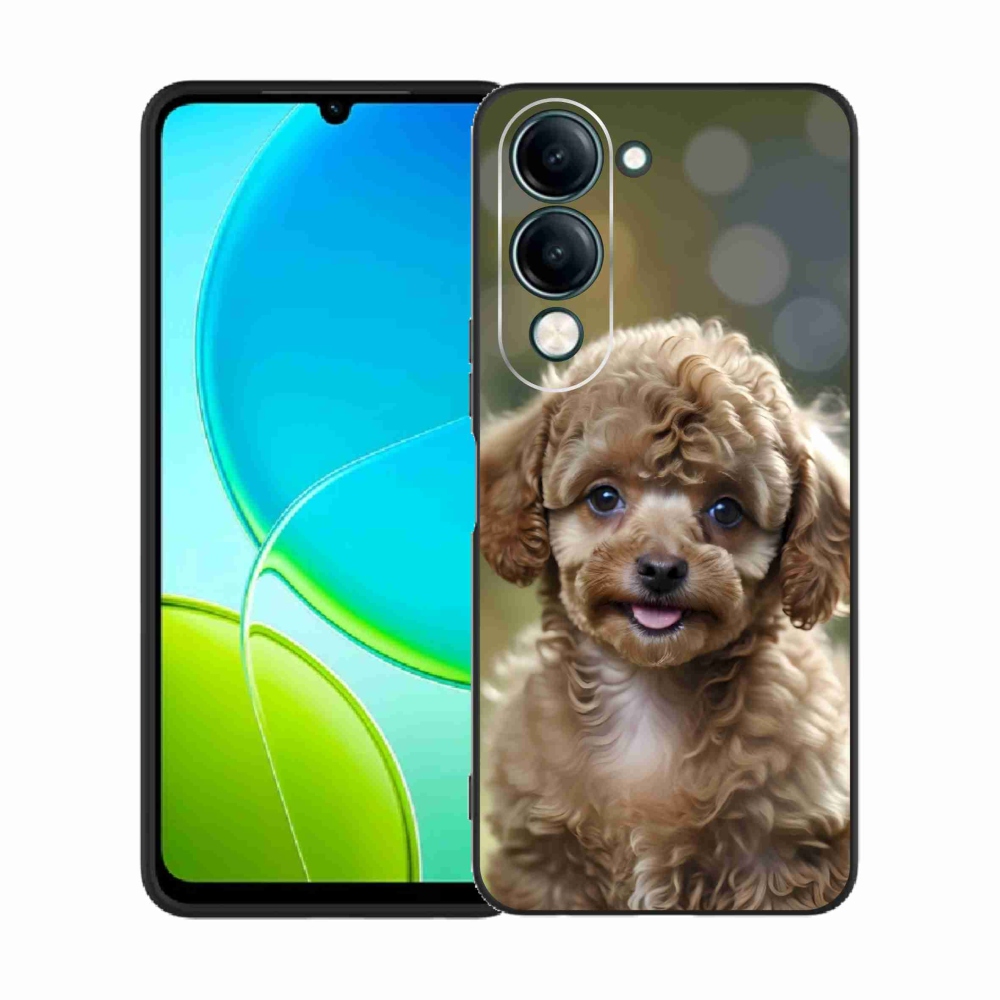 Gelový kryt mmCase na Vivo Y29S 5G - roztomilý pudl