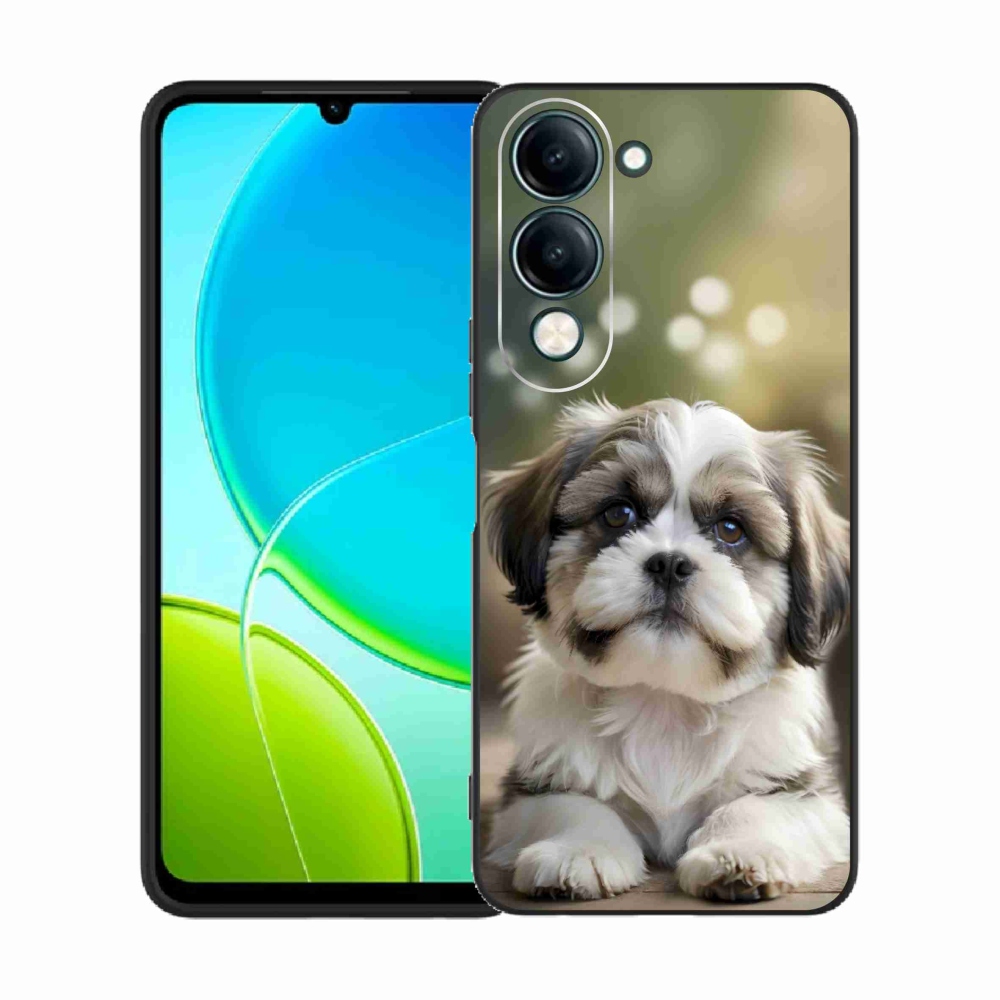 Gelový kryt mmCase na Vivo Y29S 5G - roztomilý shih-tzu