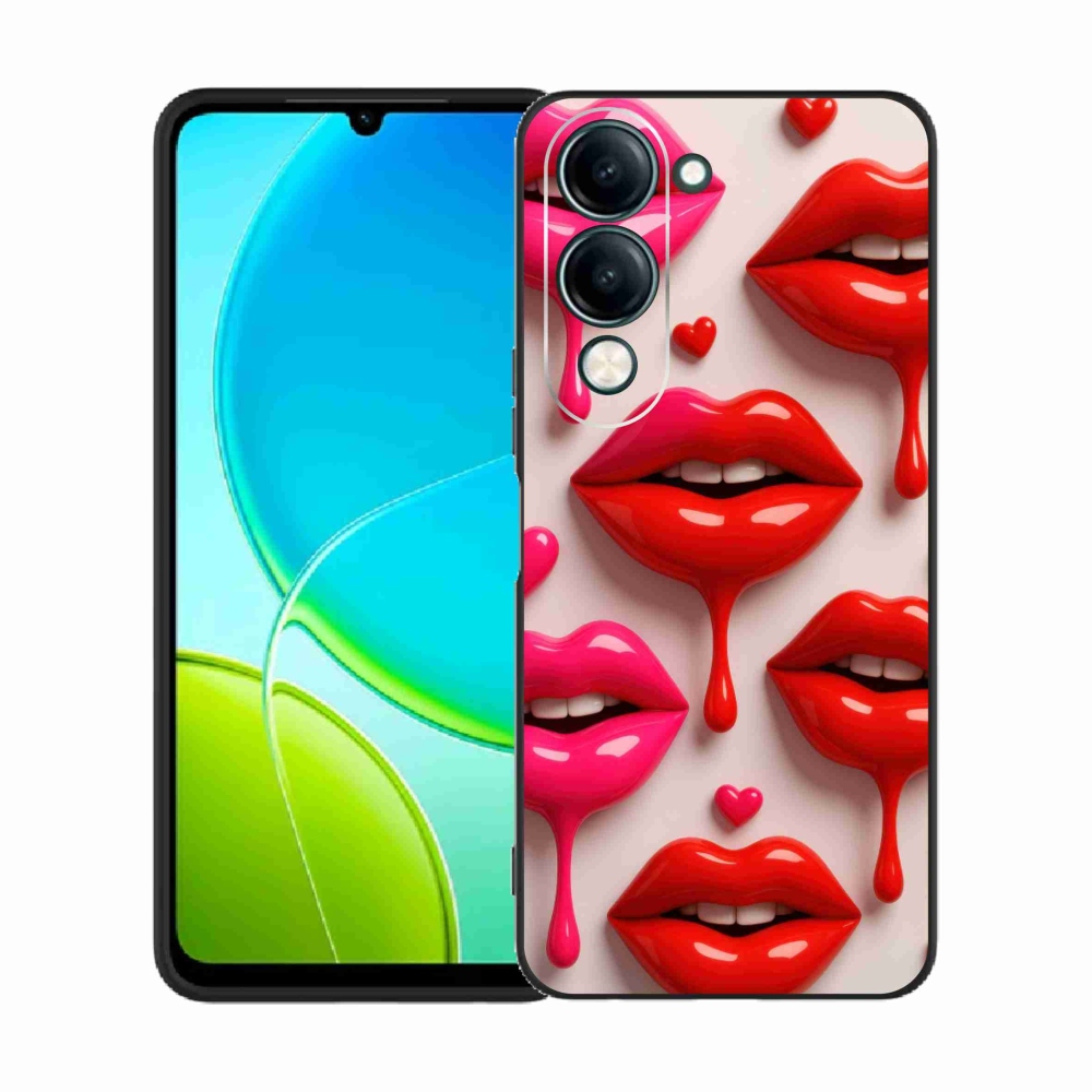 Gelový kryt mmCase na Vivo Y29S 5G - rty 2