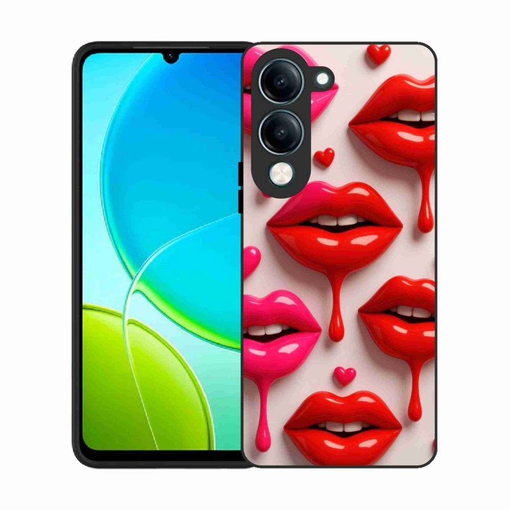 Gelový kryt mmCase na Vivo Y29S 5G - rty 2
