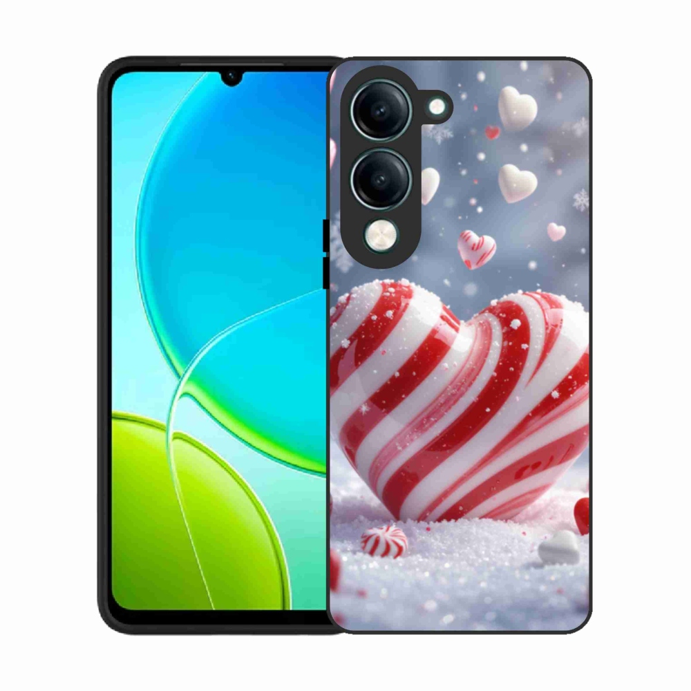 Gelový kryt mmCase na Vivo Y29S 5G - sladké srdce