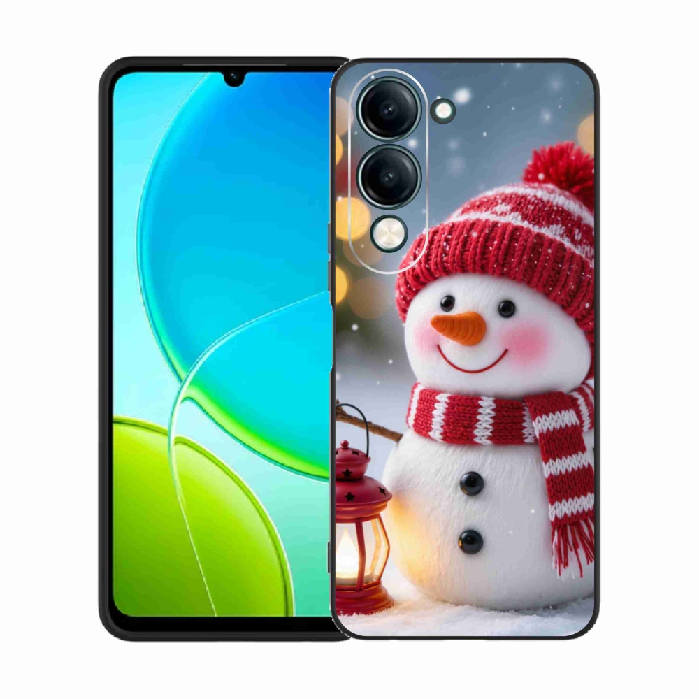 Gelový kryt mmCase na Vivo Y29S 5G - sněhulák 2