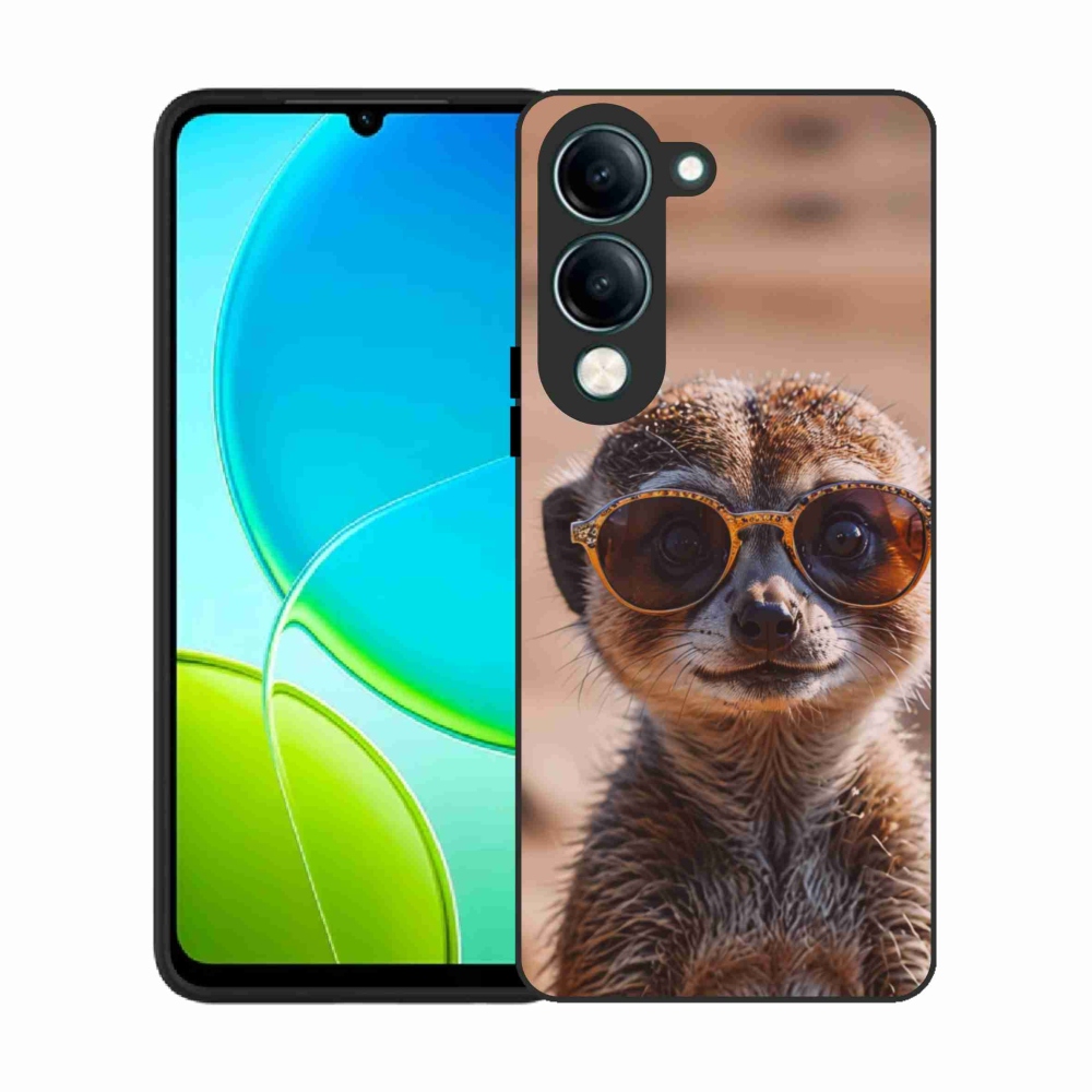 Gelový kryt mmCase na Vivo Y29S 5G - stylová surikata
