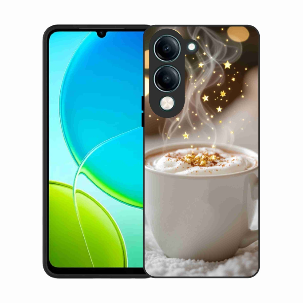 Gelový kryt mmCase na Vivo Y29S 5G - vánoční horký nápoj