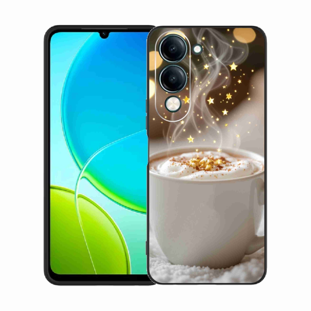 Gelový kryt mmCase na Vivo Y29S 5G - vánoční horký nápoj