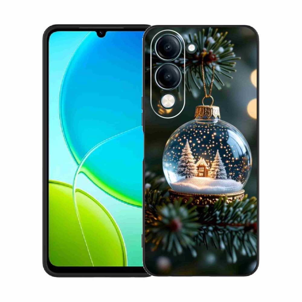 Gelový kryt mmCase na Vivo Y29S 5G - vánoční koule 2