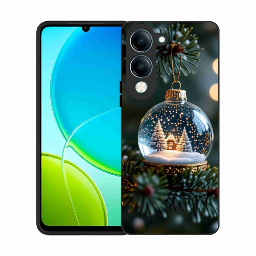 Gelový kryt mmCase na Vivo Y29S 5G - vánoční koule 2