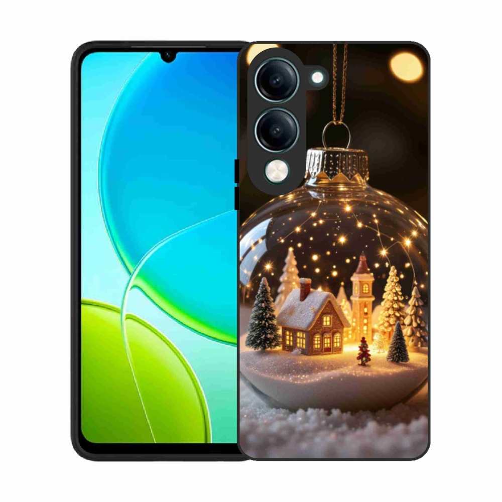 Gelový kryt mmCase na Vivo Y29S 5G - vánoční koule 3