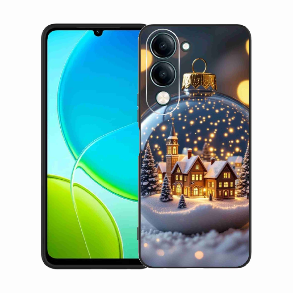 Gelový kryt mmCase na Vivo Y29S 5G - vánoční koule 4