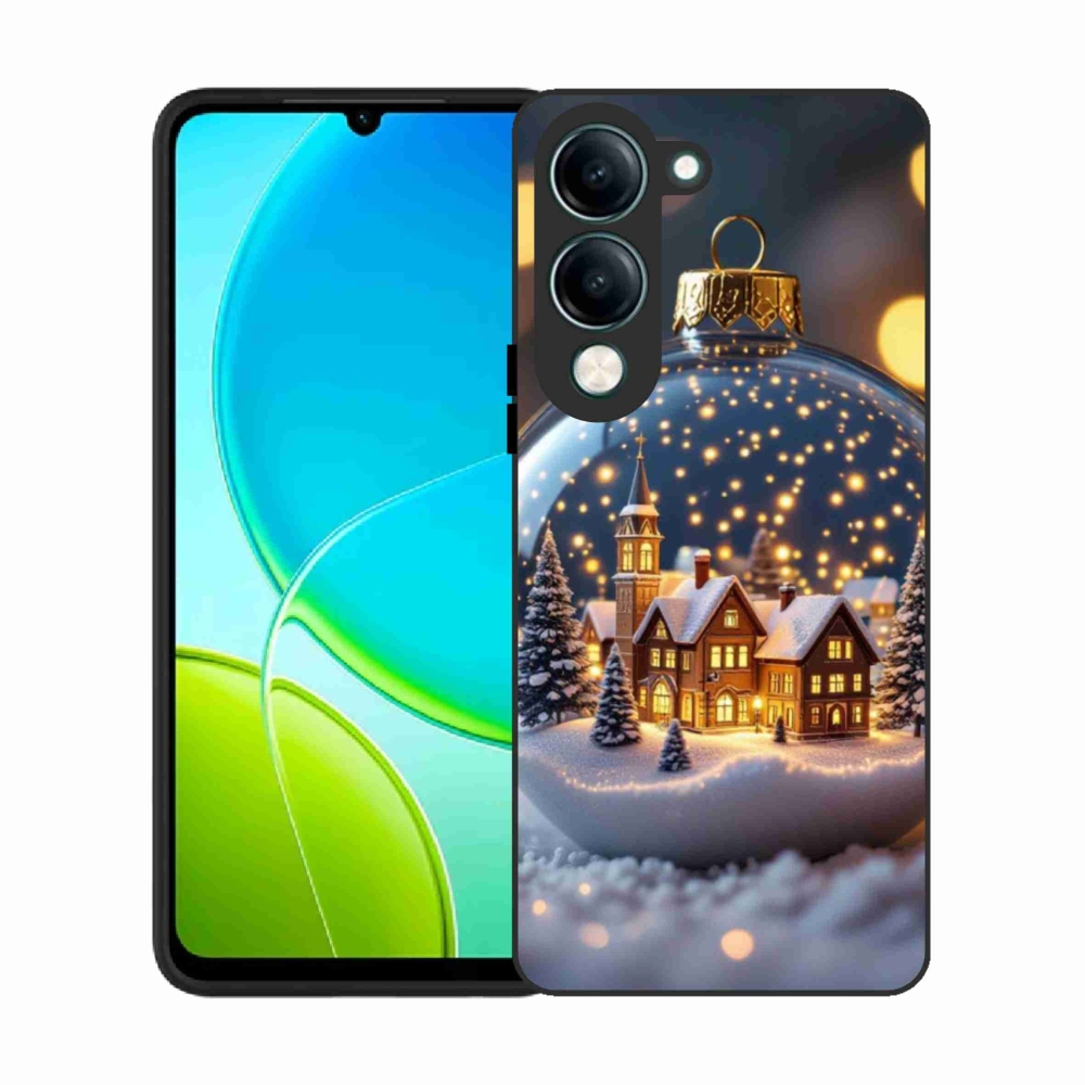 Gelový kryt mmCase na Vivo Y29S 5G - vánoční koule 4