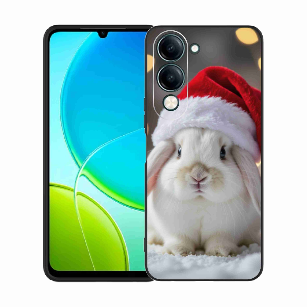 Gelový kryt mmCase na Vivo Y29S 5G - vánoční králík