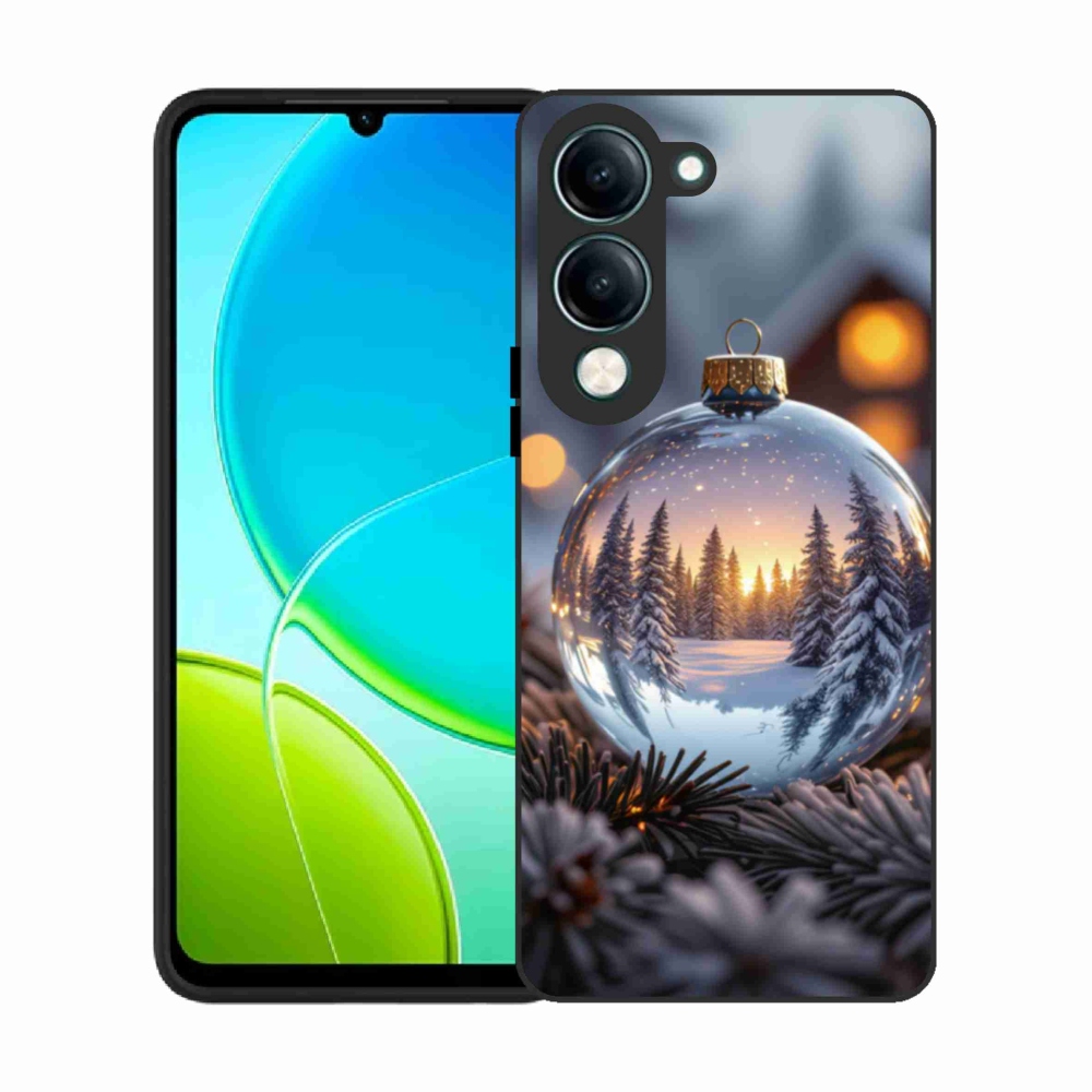 Gelový kryt mmCase na Vivo Y29S 5G - vánoční ozdoba