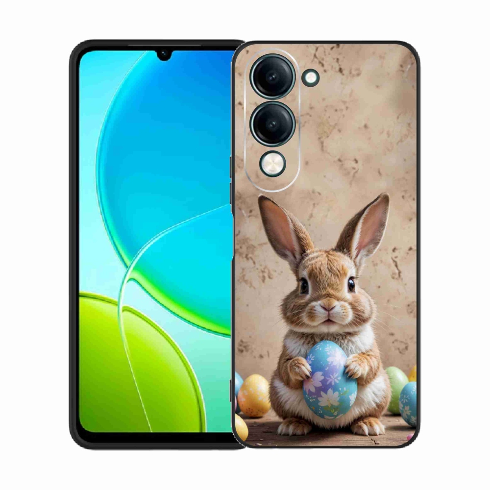 Gelový kryt mmCase na Vivo Y29S 5G - velikonoční králíček