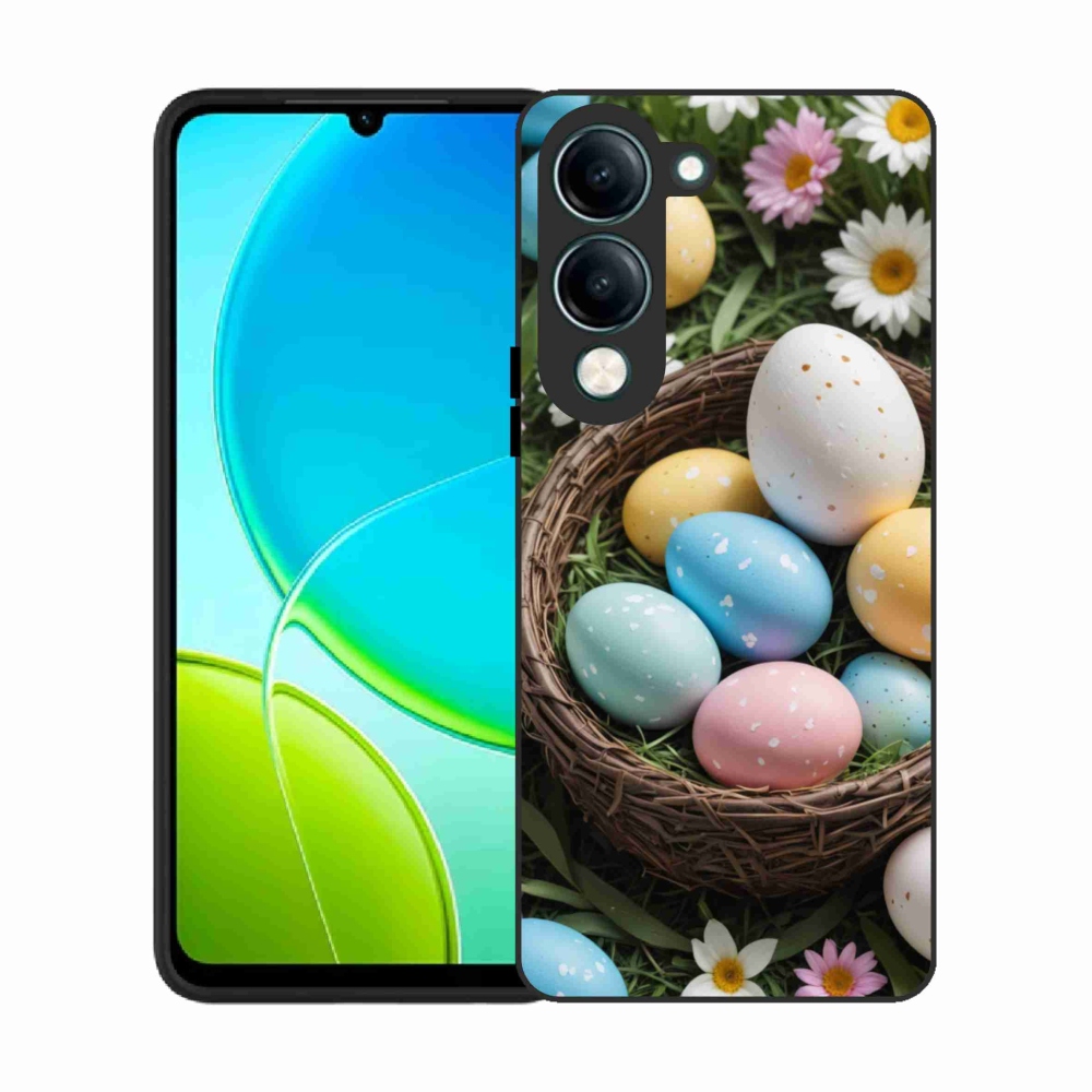 Gelový kryt mmCase na Vivo Y29S 5G - velikonoční vajíčka 2