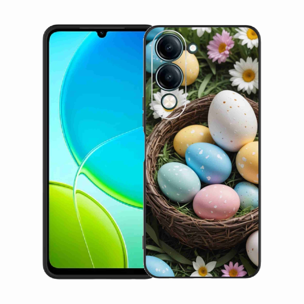 Gelový kryt mmCase na Vivo Y29S 5G - velikonoční vajíčka 2