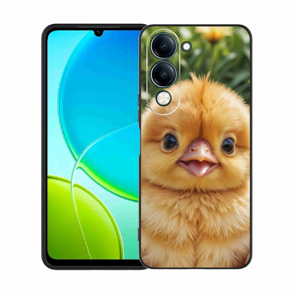 Gelový kryt mmCase na Vivo Y29S 5G - veselé kuřátko