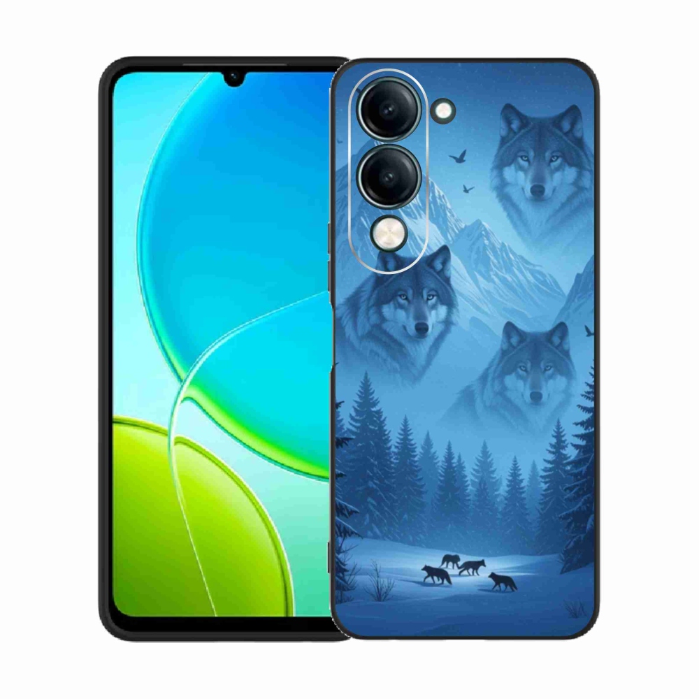 Gelový kryt mmCase na Vivo Y29S 5G - vlčí smečka