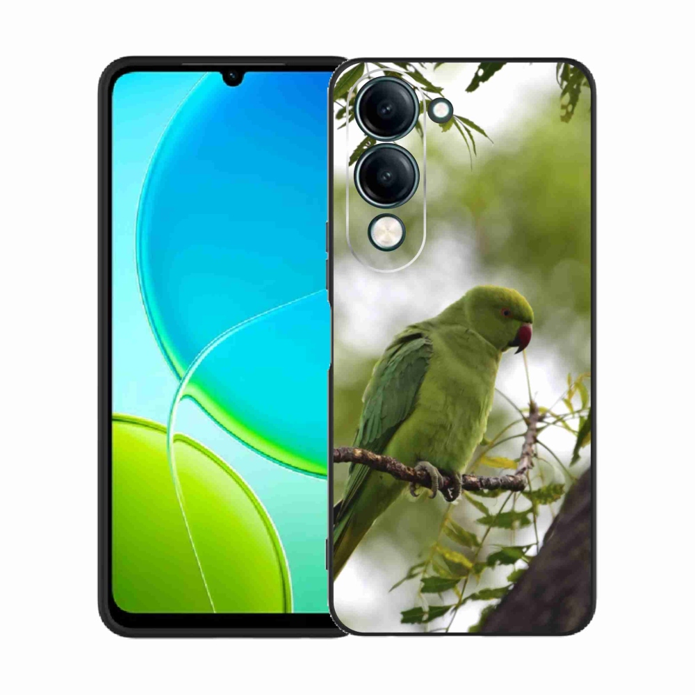 Gelový kryt mmCase na Vivo Y29S 5G - zelený papoušek