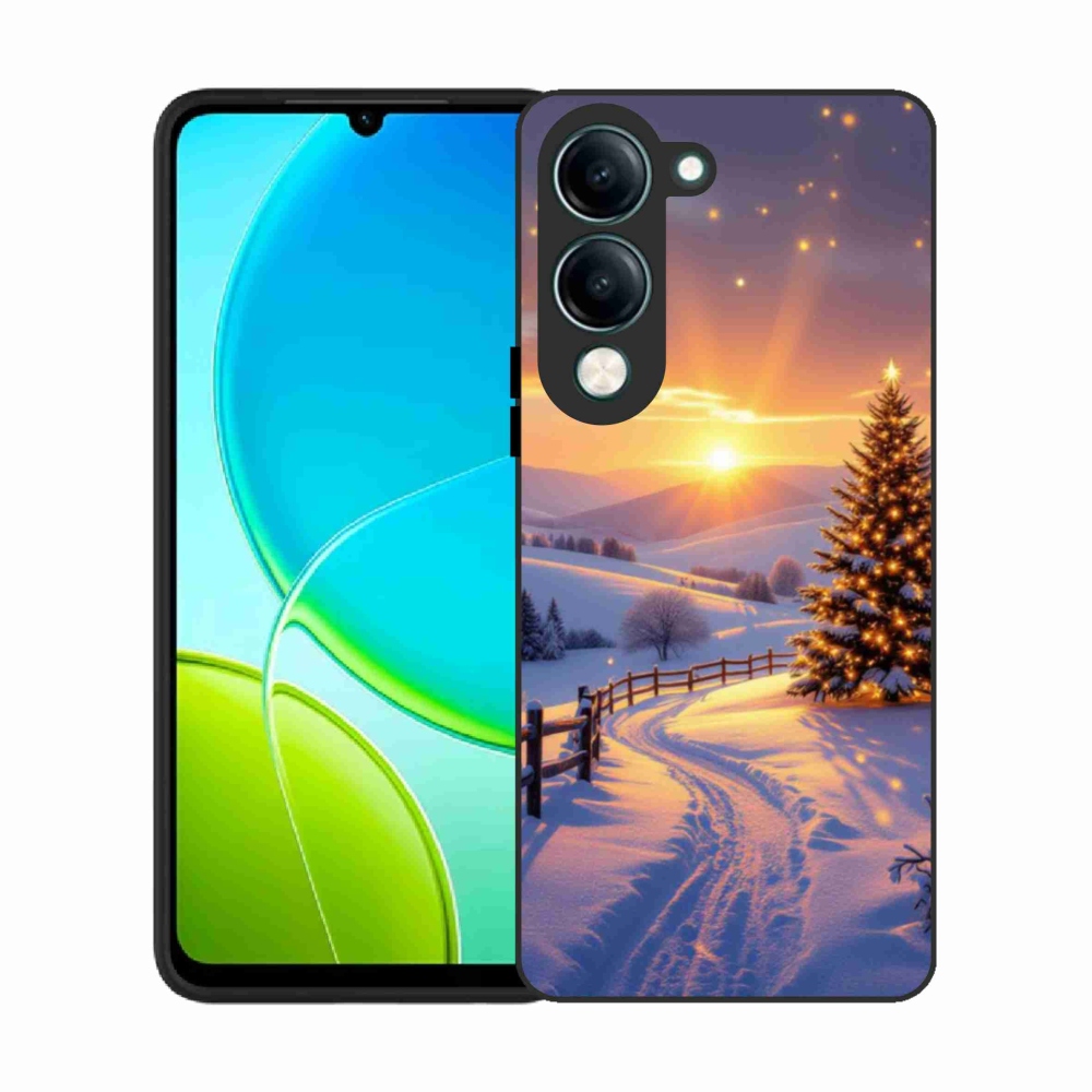 Gelový kryt mmCase na Vivo Y29S 5G - zimní krajina