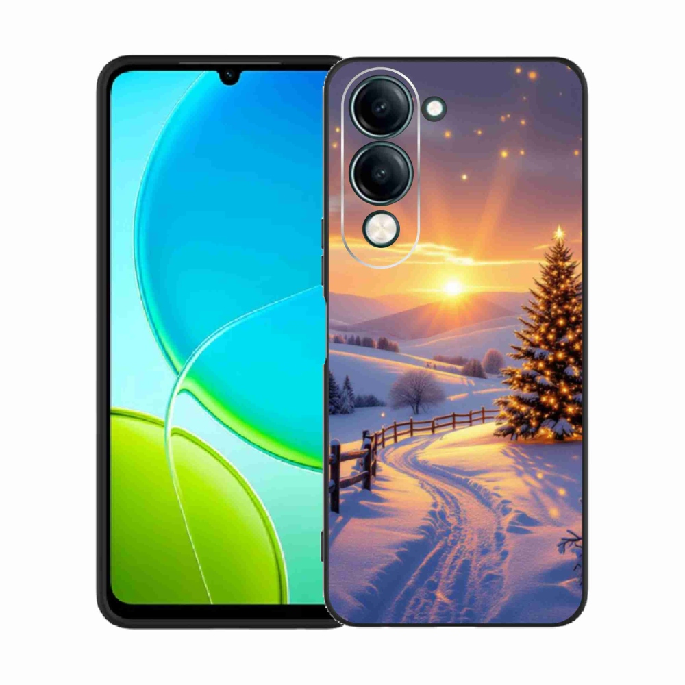 Gelový kryt mmCase na Vivo Y29S 5G - zimní krajina