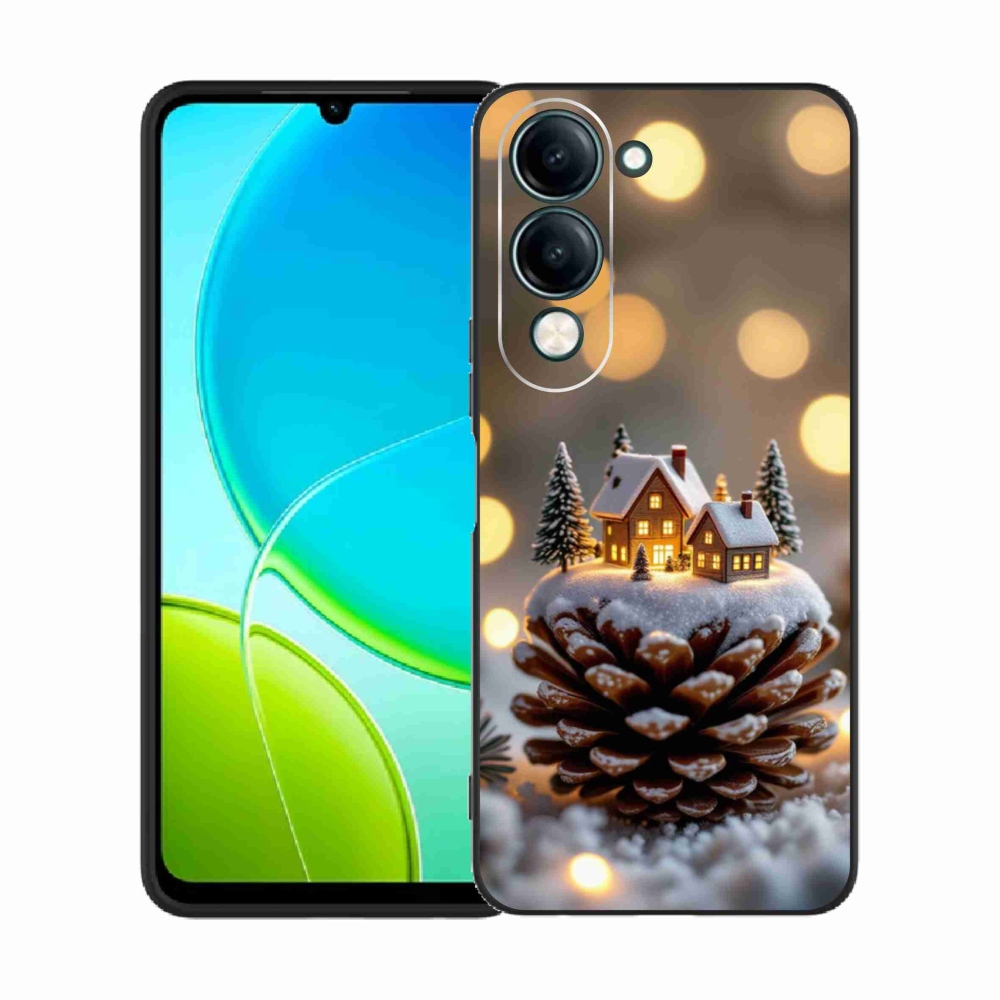 Gelový kryt mmCase na Vivo Y29S 5G - zimní vesnička