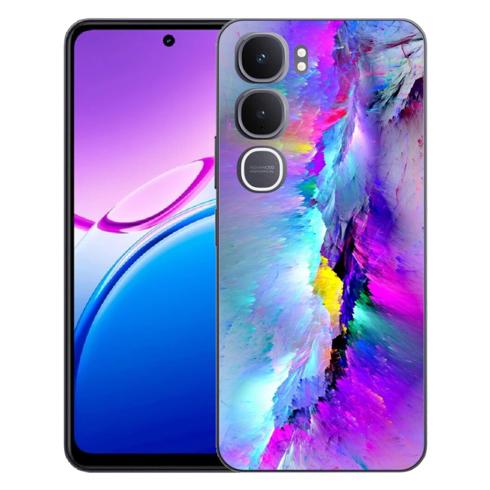Gelový kryt mmCase na Vivo Y31 5G - abstrakt