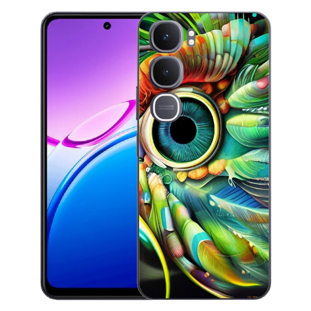 Gelový kryt mmCase na Vivo Y31 5G - abstraktní motiv 18
