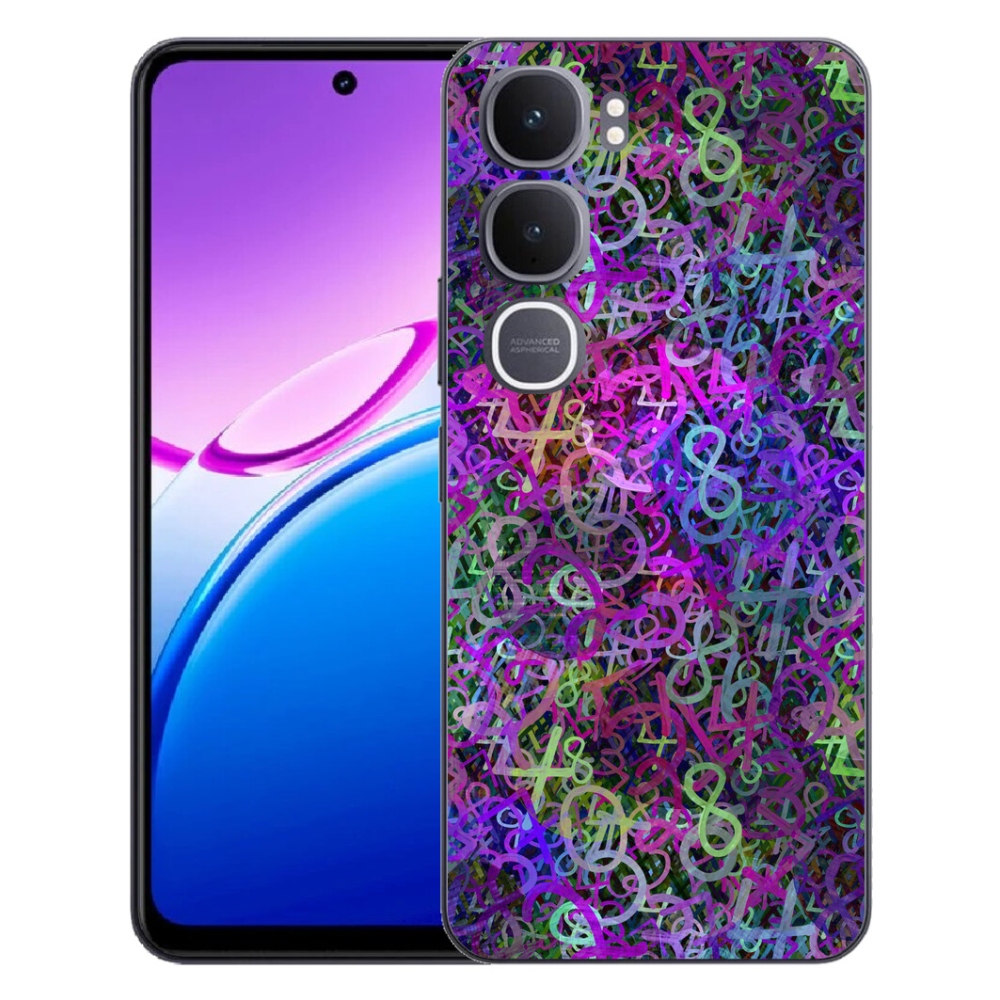 Gelový kryt mmCase na Vivo Y31 5G - abstraktní motiv 25