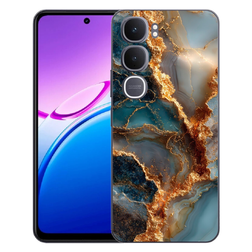 Gelový kryt mmCase na Vivo Y31 5G - abstraktní motiv 33