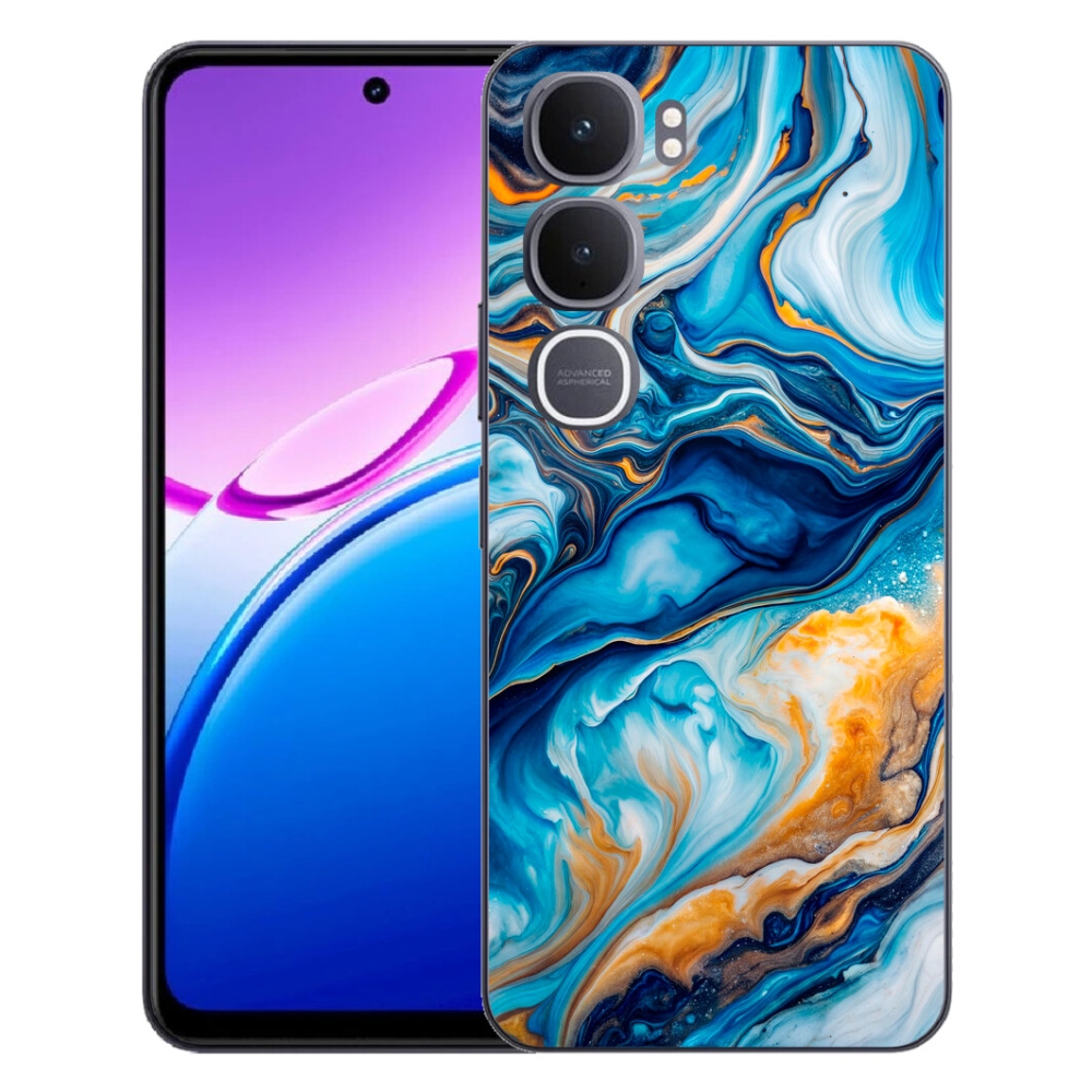 Gelový kryt mmCase na Vivo Y31 5G - abstraktní motiv 34