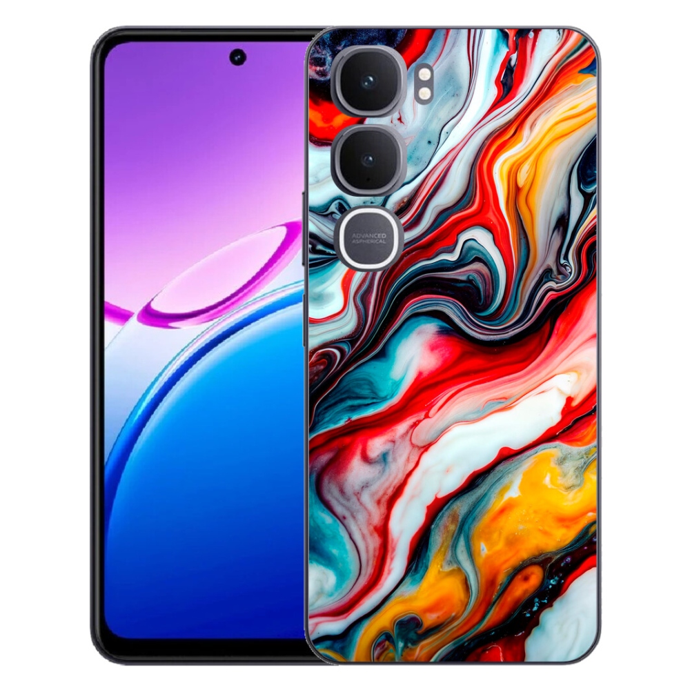 Gelový kryt mmCase na Vivo Y31 5G - abstraktní motiv 35