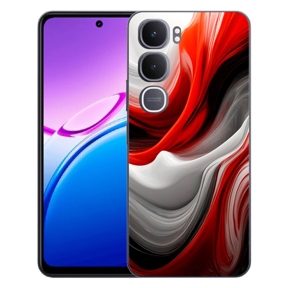 Gelový kryt mmCase na Vivo Y31 5G - abstraktní motiv 47