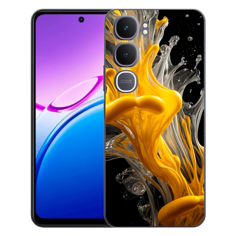 Gelový kryt mmCase na Vivo Y31 5G - abstraktní motiv 48