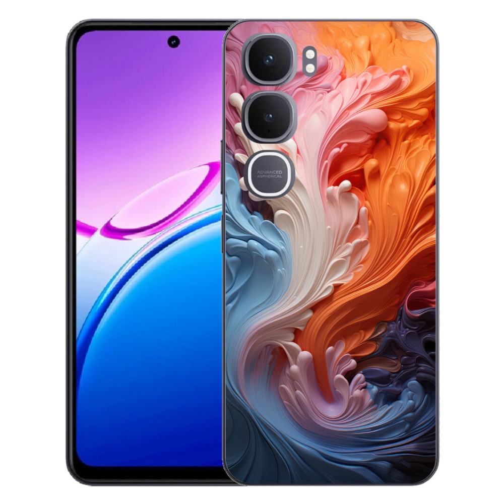 Gelový kryt mmCase na Vivo Y31 5G - abstraktní motiv 8