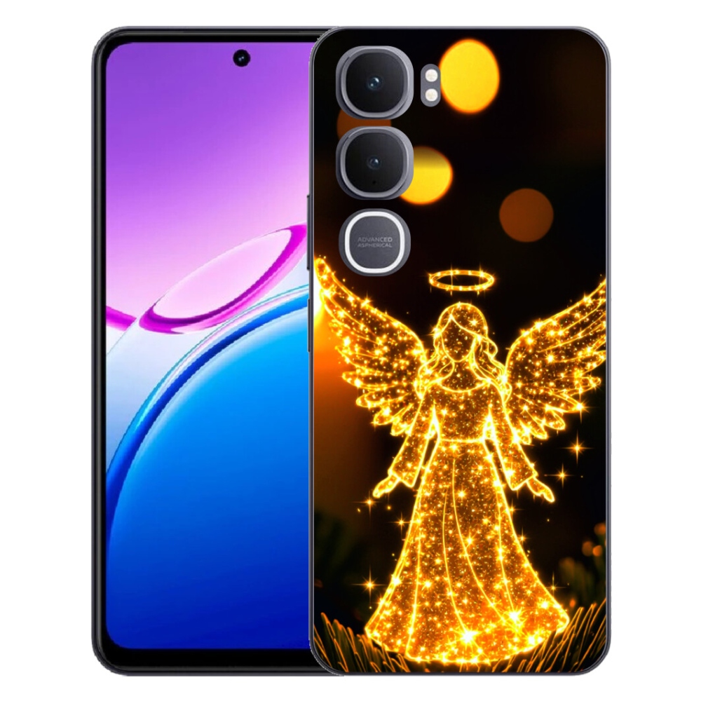 Gelový kryt mmCase na Vivo Y31 5G - anděl