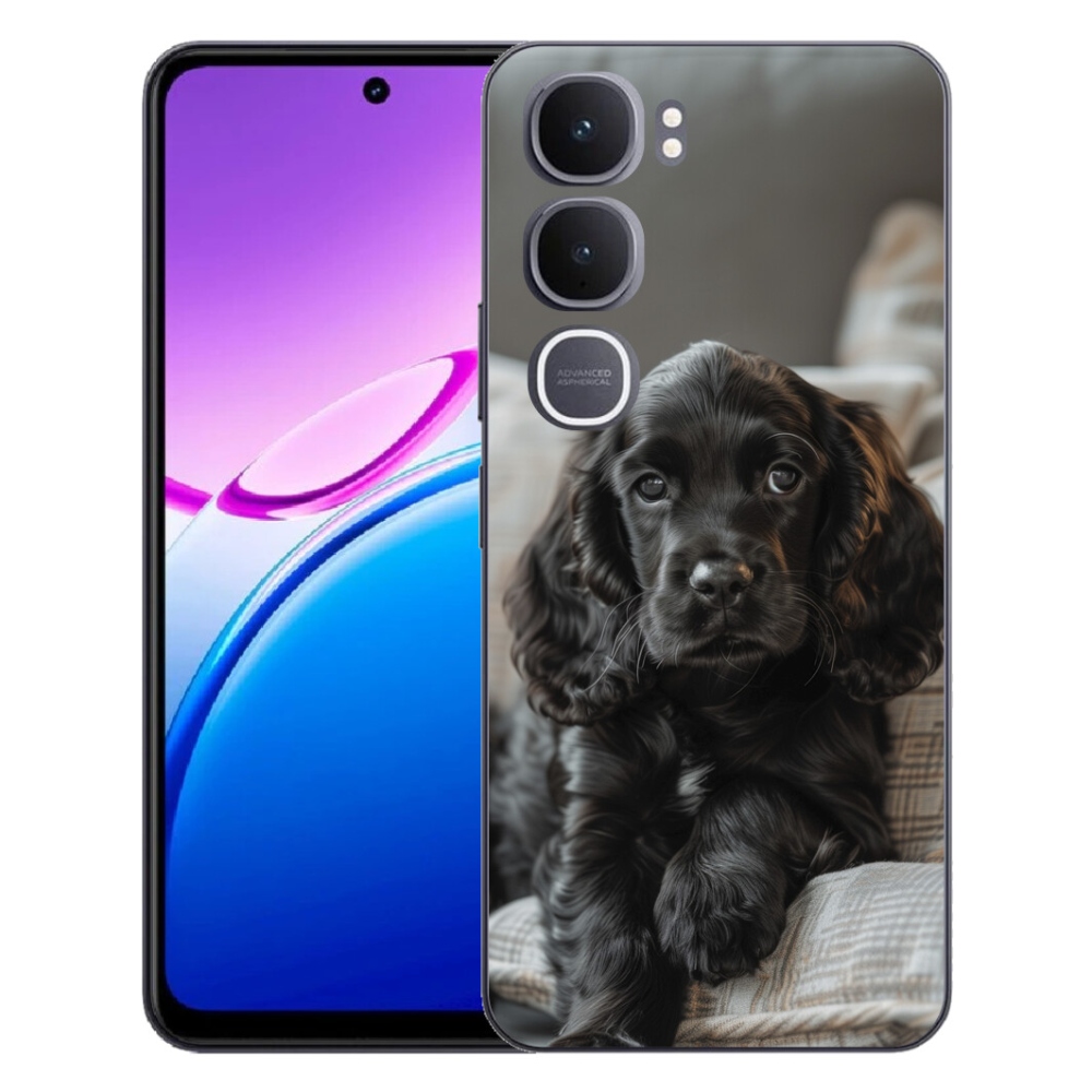 Gelový kryt mmCase na Vivo Y31 5G - anglický kokršpaněl