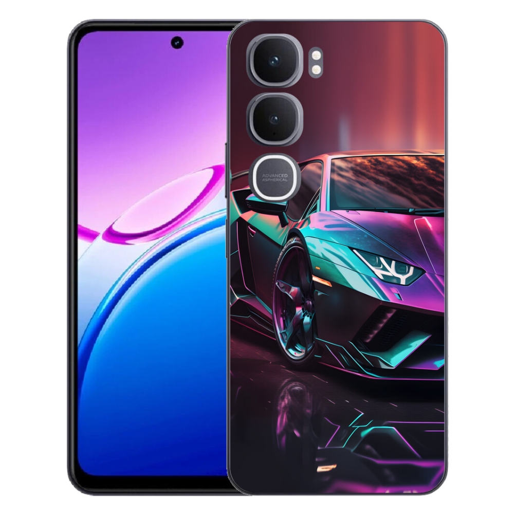Gelový kryt mmCase na Vivo Y31 5G - auto 8