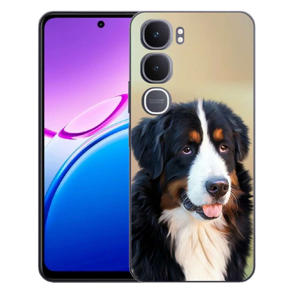 Gelový kryt mmCase na Vivo Y31 5G - bernský salašnický pes