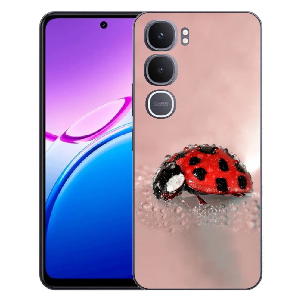 Gelový kryt mmCase na Vivo Y31 5G - beruška