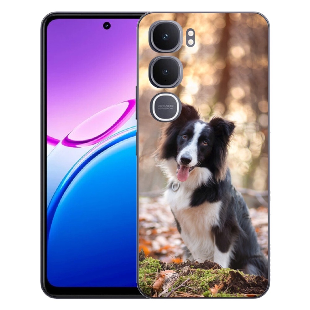 Gelový kryt mmCase na Vivo Y31 5G - border kolie 1
