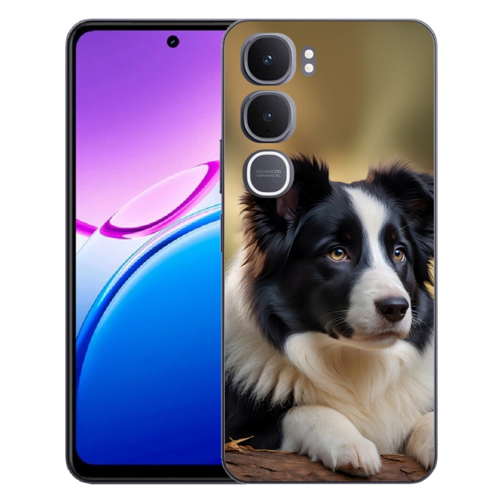 Gelový kryt mmCase na Vivo Y31 5G - border kolie 2