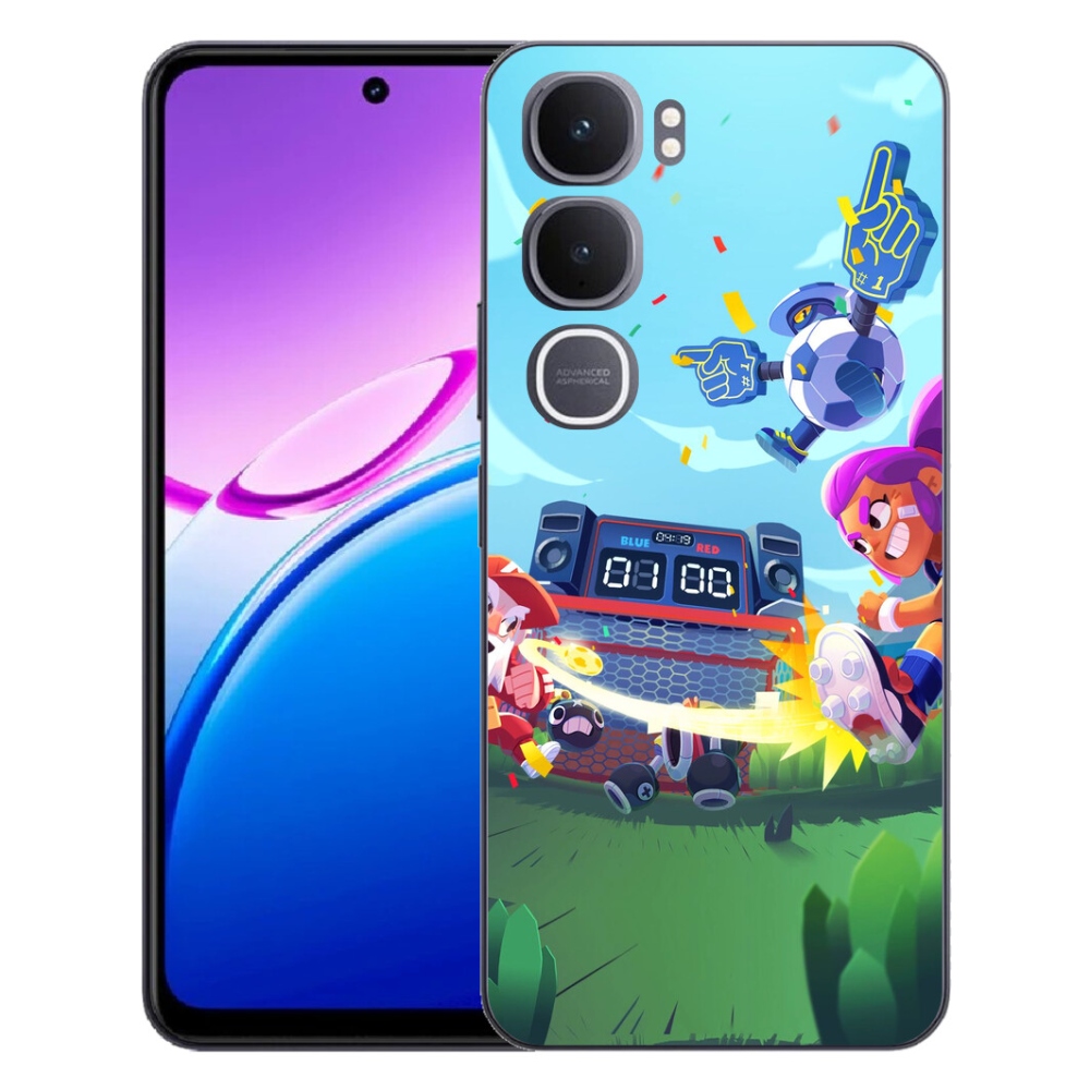 Gelový kryt mmCase na Vivo Y31 5G - brawl stars 1