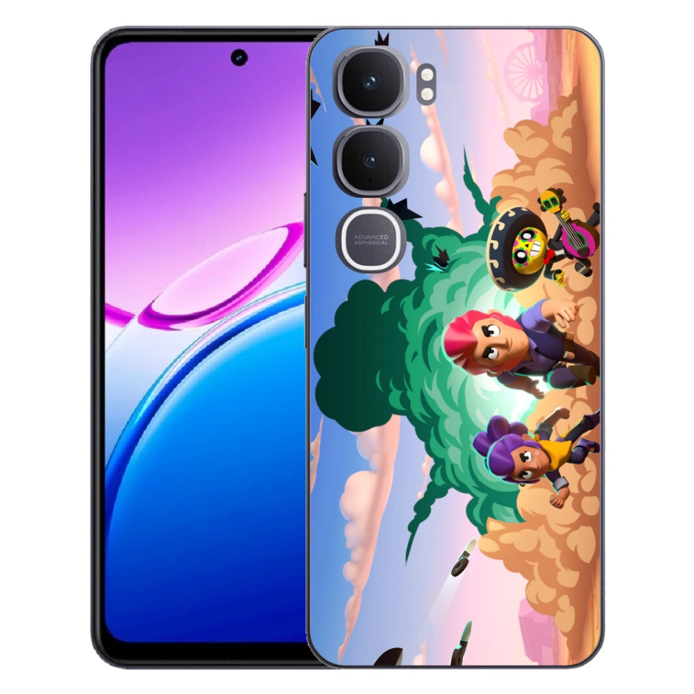 Gelový kryt mmCase na Vivo Y31 5G - brawl stars