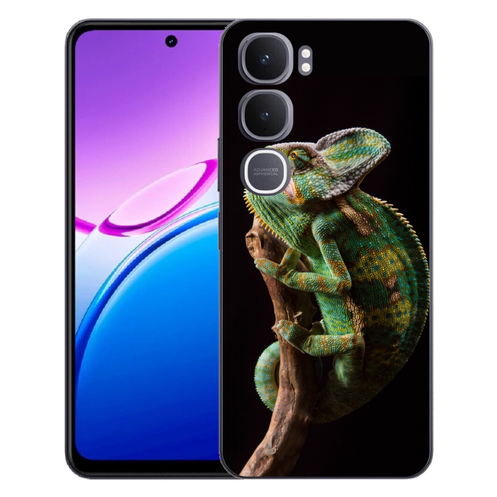 Gelový kryt mmCase na Vivo Y31 5G - chameleon