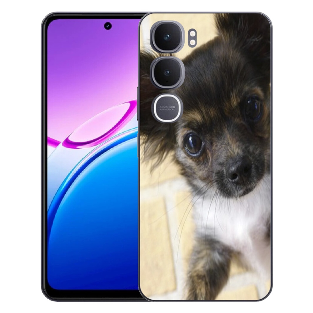 Gelový kryt mmCase na Vivo Y31 5G - čivava 2