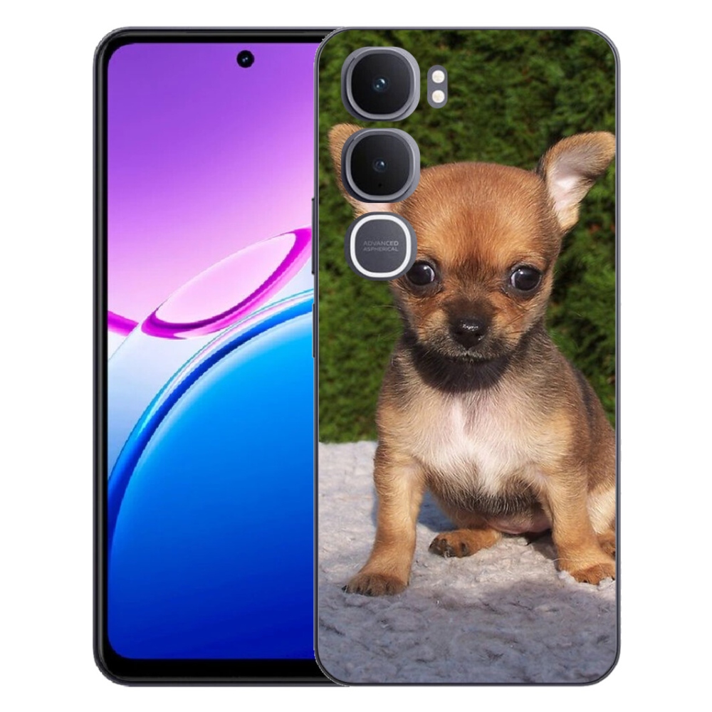 Gelový kryt mmCase na Vivo Y31 5G - čivava 3