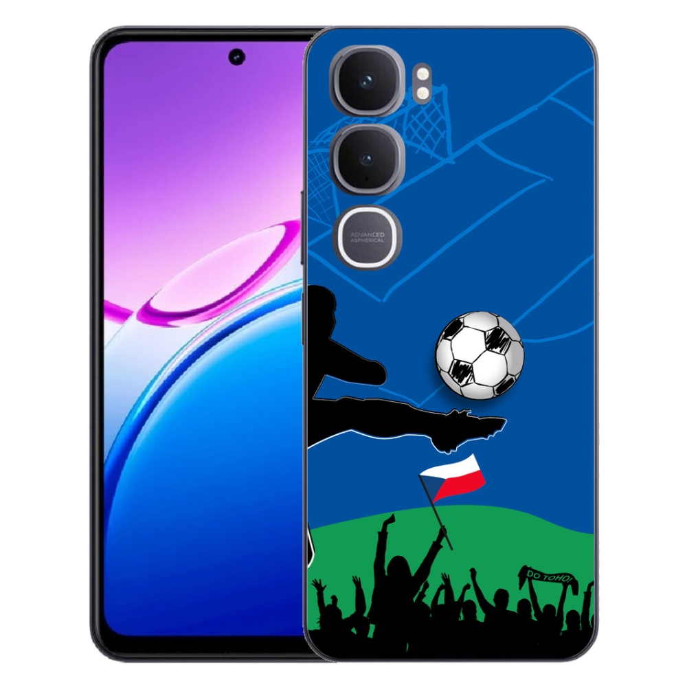 Gelový kryt mmCase na Vivo Y31 5G - fanoušci fotbalu