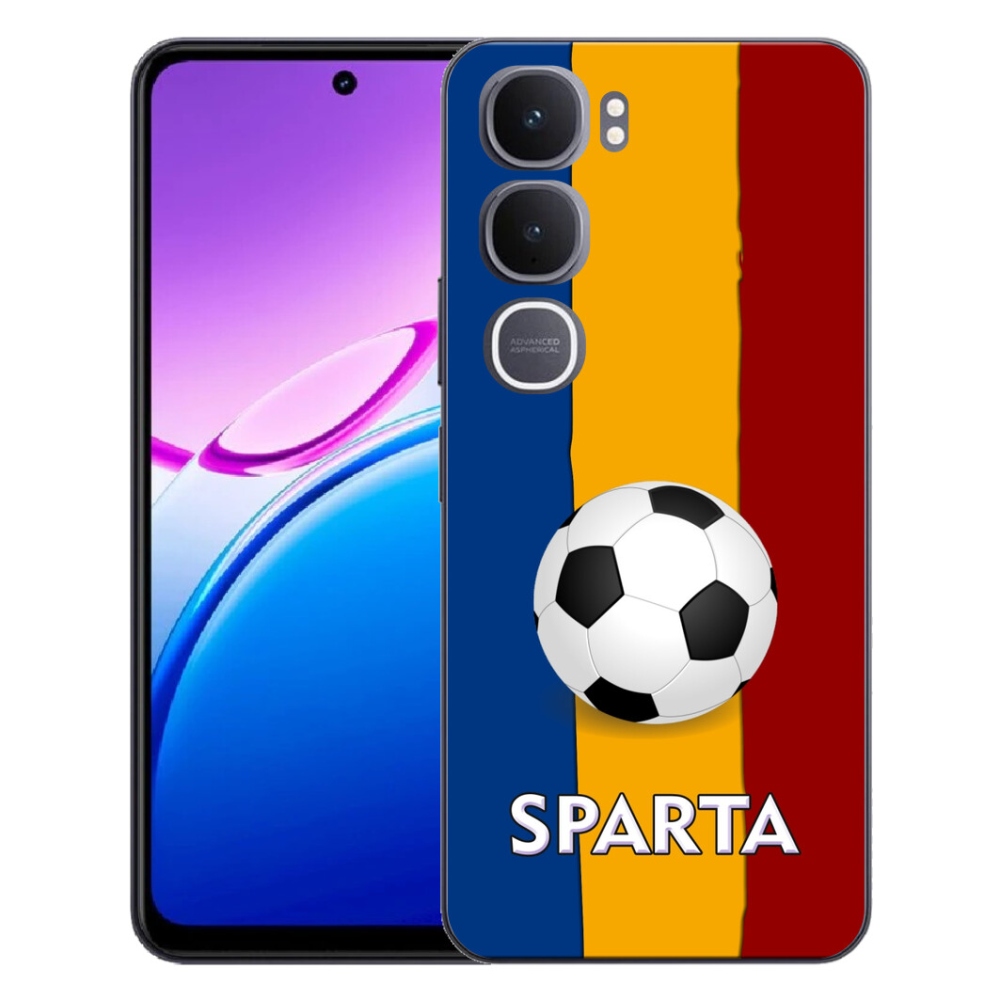 Gelový kryt mmCase na Vivo Y31 5G - fotbal 1