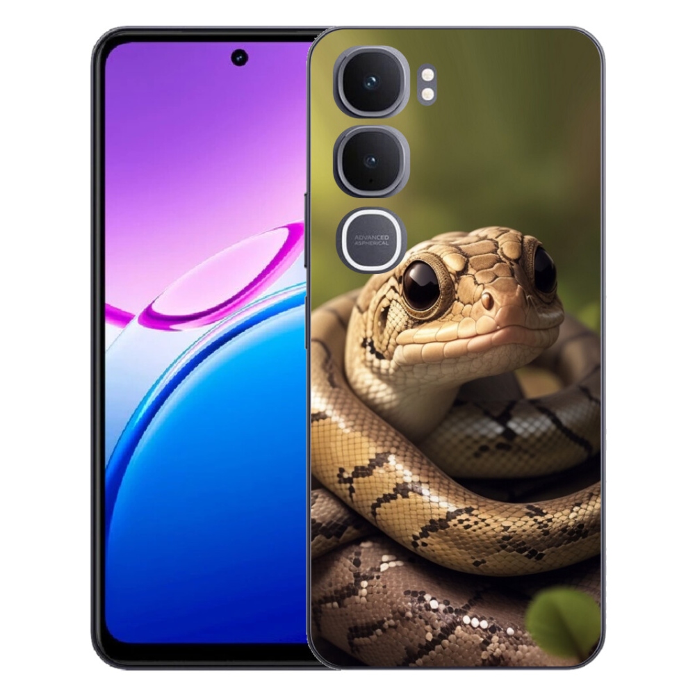 Gelový kryt mmCase na Vivo Y31 5G - had 1